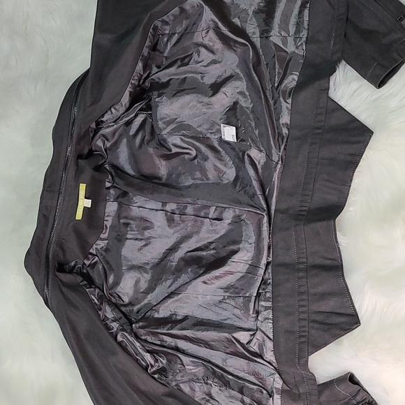 Gianni Bini Grey Moto Jacket - Picture 5 of 6